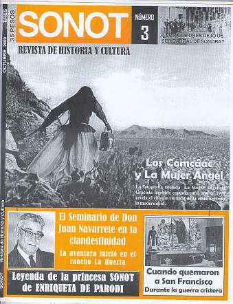 YA SALIÓ EL TERCER NUMERO DE SONOT